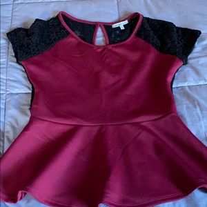 Peplum top